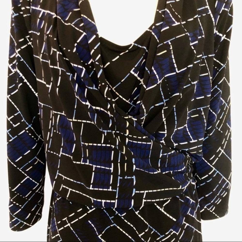 White House Black Market Faux Wrap Dress - Picture 5 of 10